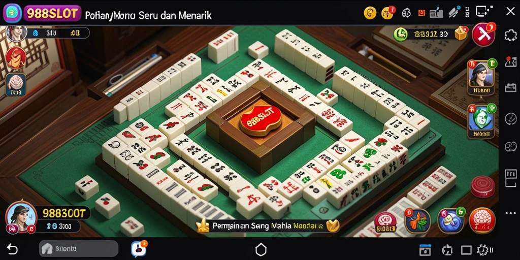 Tampilan gameplay seru dari 988SLOT yang penuh warna.