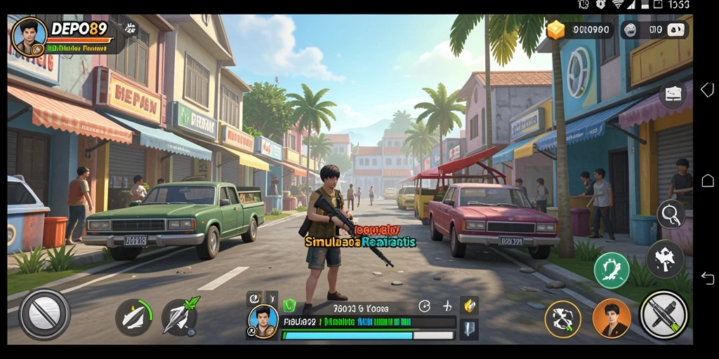 Tampilan gameplay DEPO89 yang menawan dan interaktif.