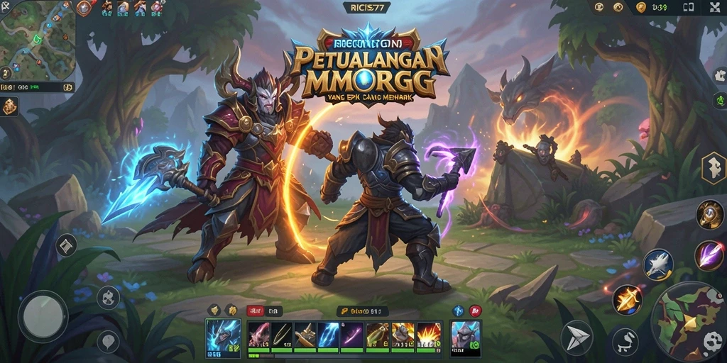 Gameplay RICIS77 yang seru di dunia MMORPG